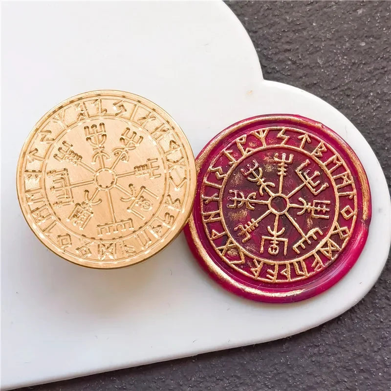 002 - Brass Wax Seal Head