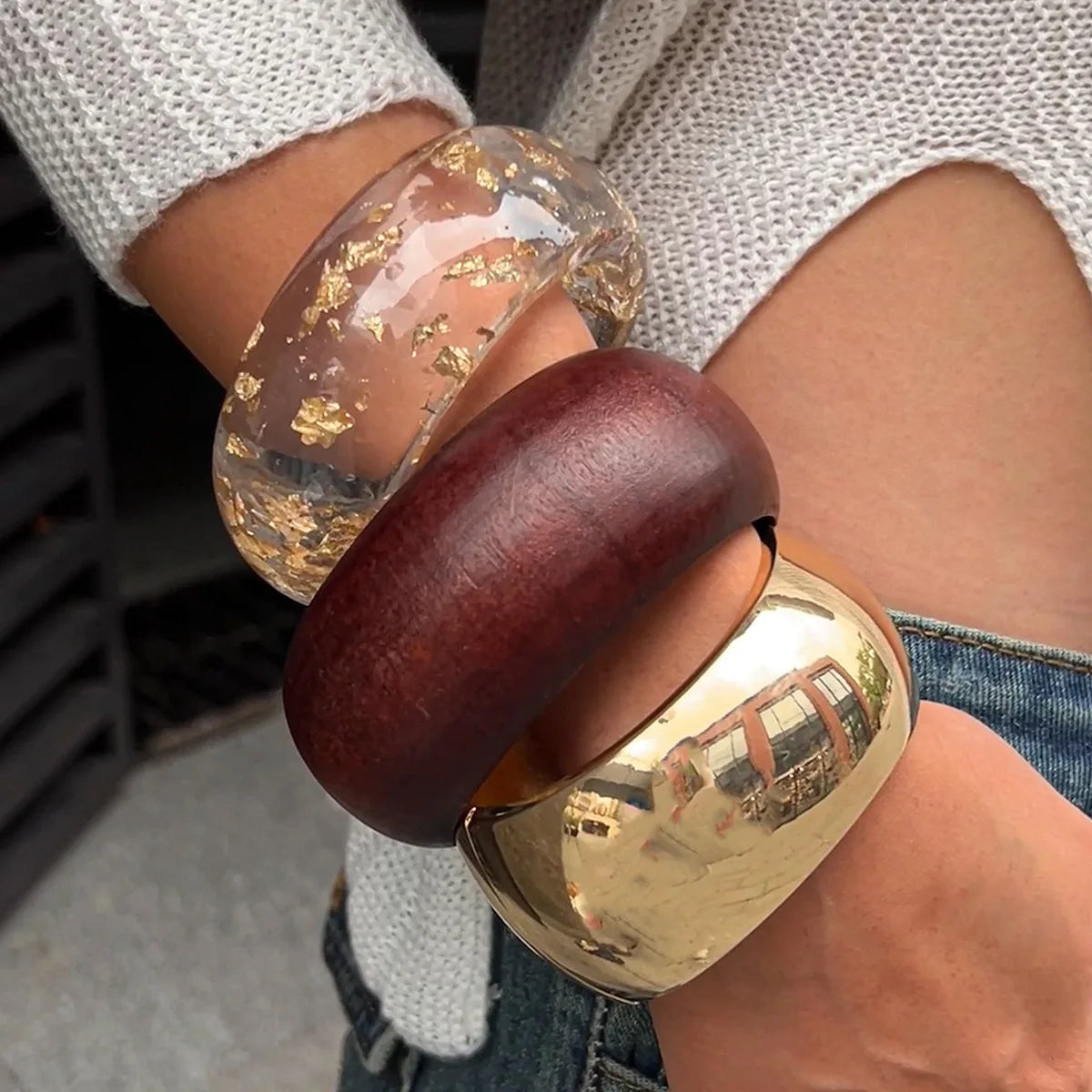 011 - Vintage Designer Bangle Bracelet