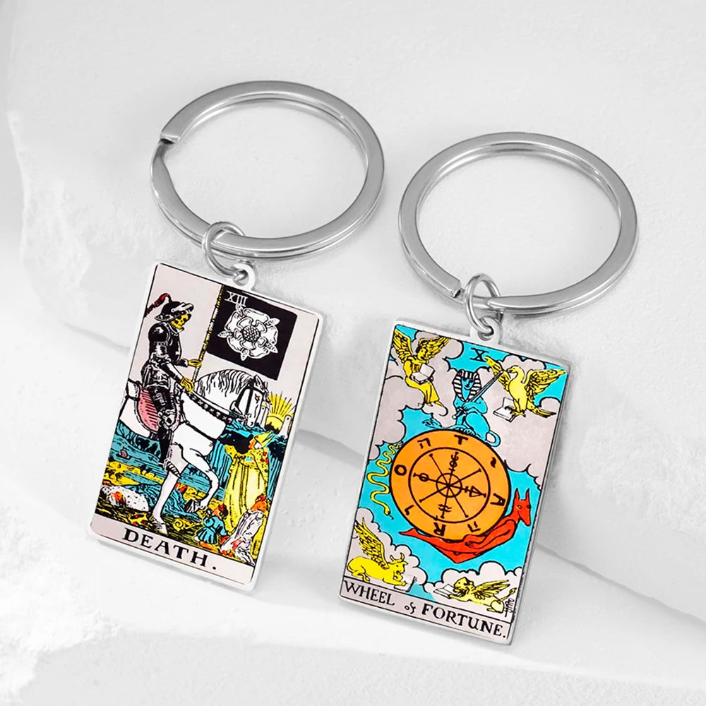 014 - Original Tarot Cards Major Arcana Keychain