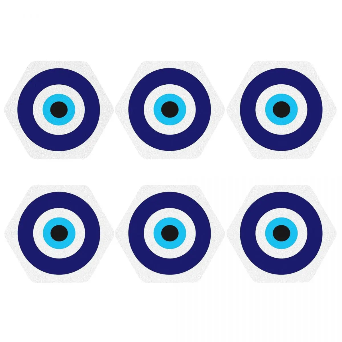 004 - Evil Eye Nazar Coasters – Set of 6