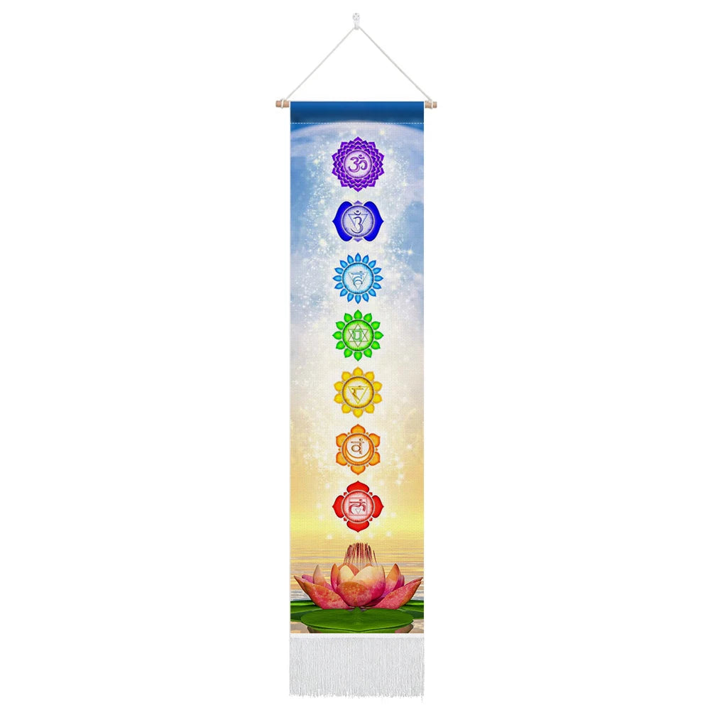 012 - Seven Chakra Tapestry Wall Hanging