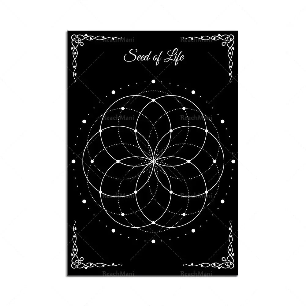 009 - Sacred Geometry Canvas Prints