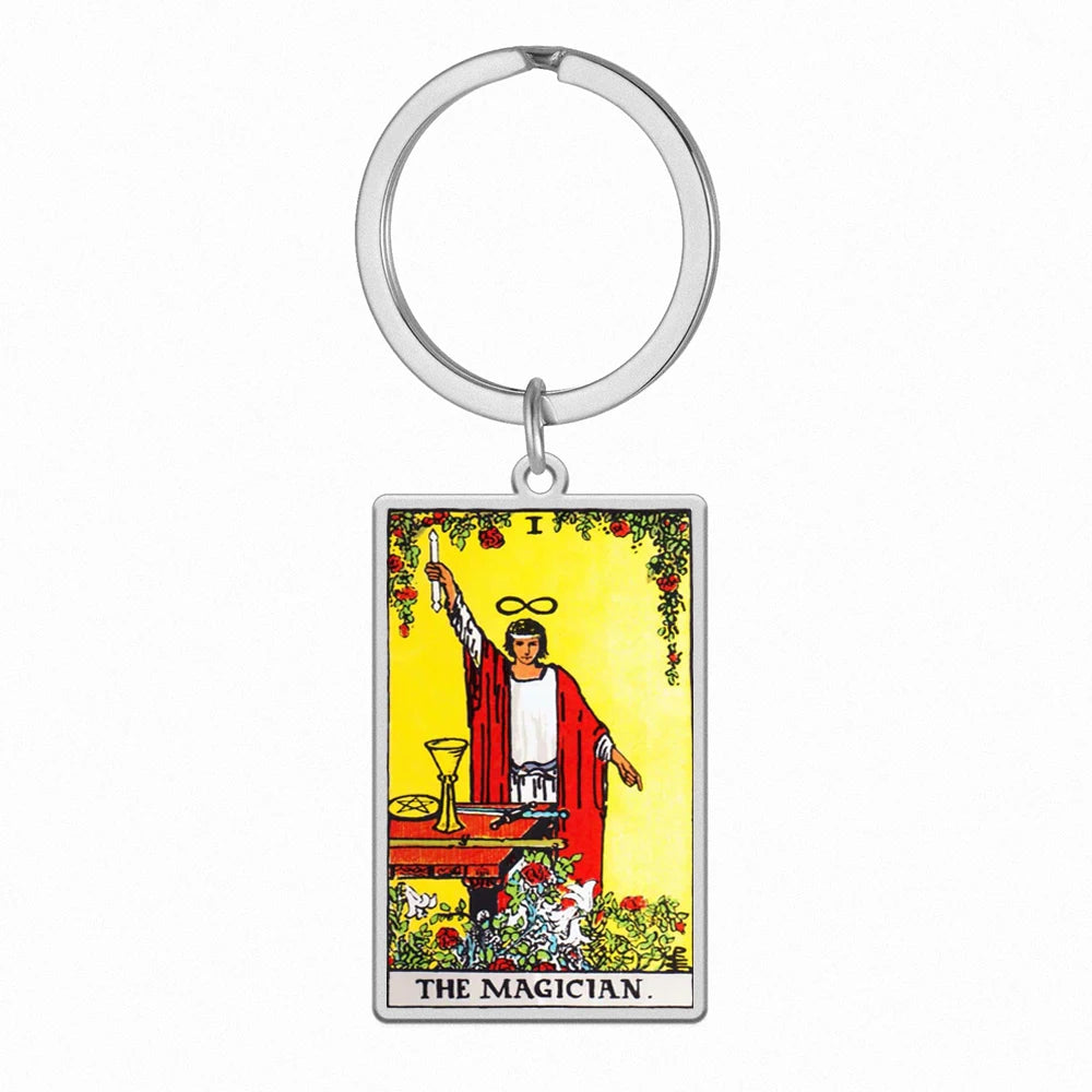 014 - Original Tarot Cards Major Arcana Keychain