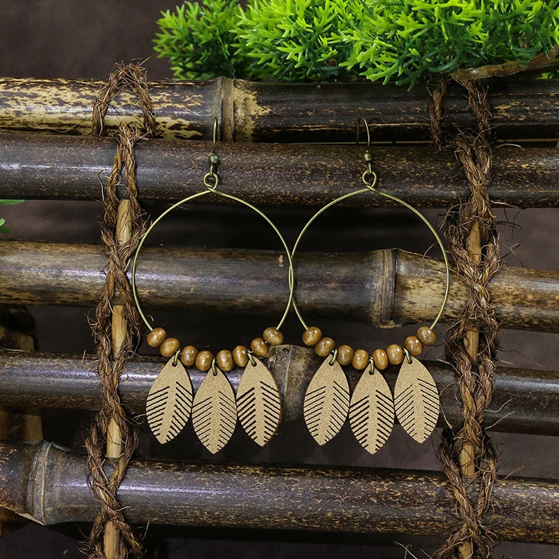 011 - Vintage Bohemian Drop Dangle Earrings
