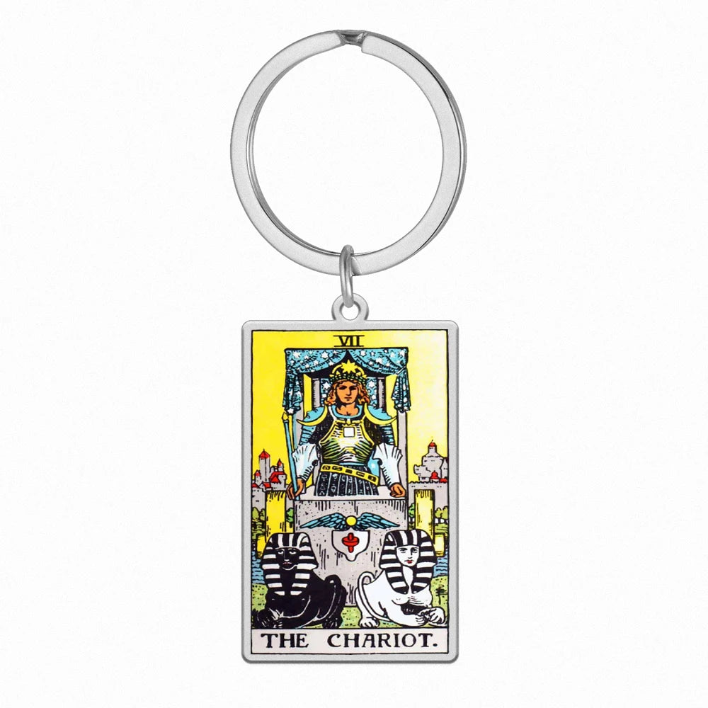 014 - Original Tarot Cards Major Arcana Keychain