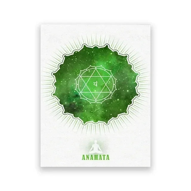 009 - Crown Chakras & Reiki Canvas Print Wall Art
