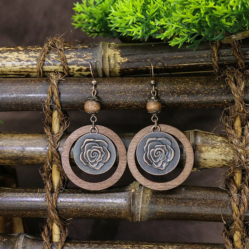 011 - Vintage Bohemian Drop Dangle Earrings