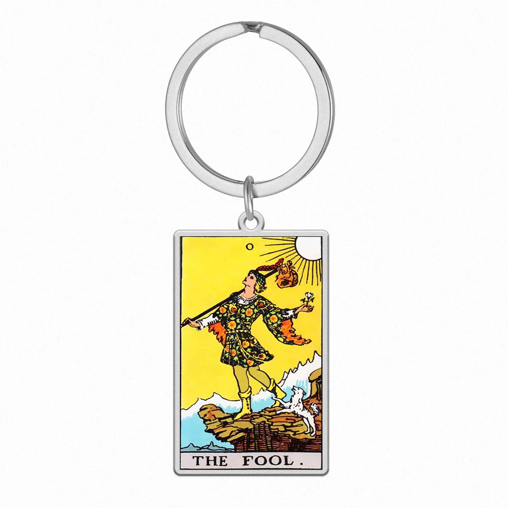 014 - Original Tarot Cards Major Arcana Keychain
