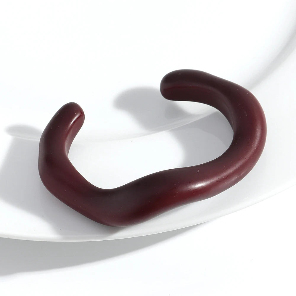 011 -  Sculptural Wrap Cuff Bangle Bracelet