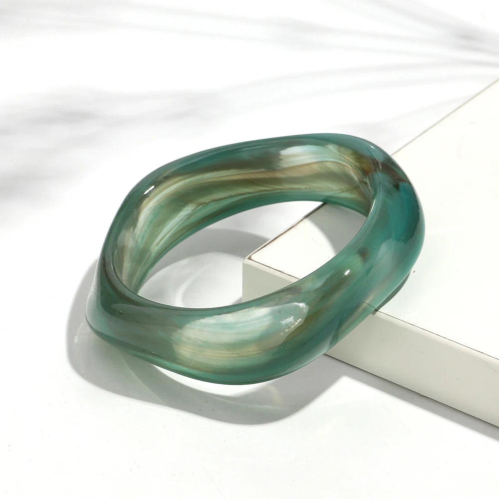 011 - Candy Coated Stackable Bangle Bracelet