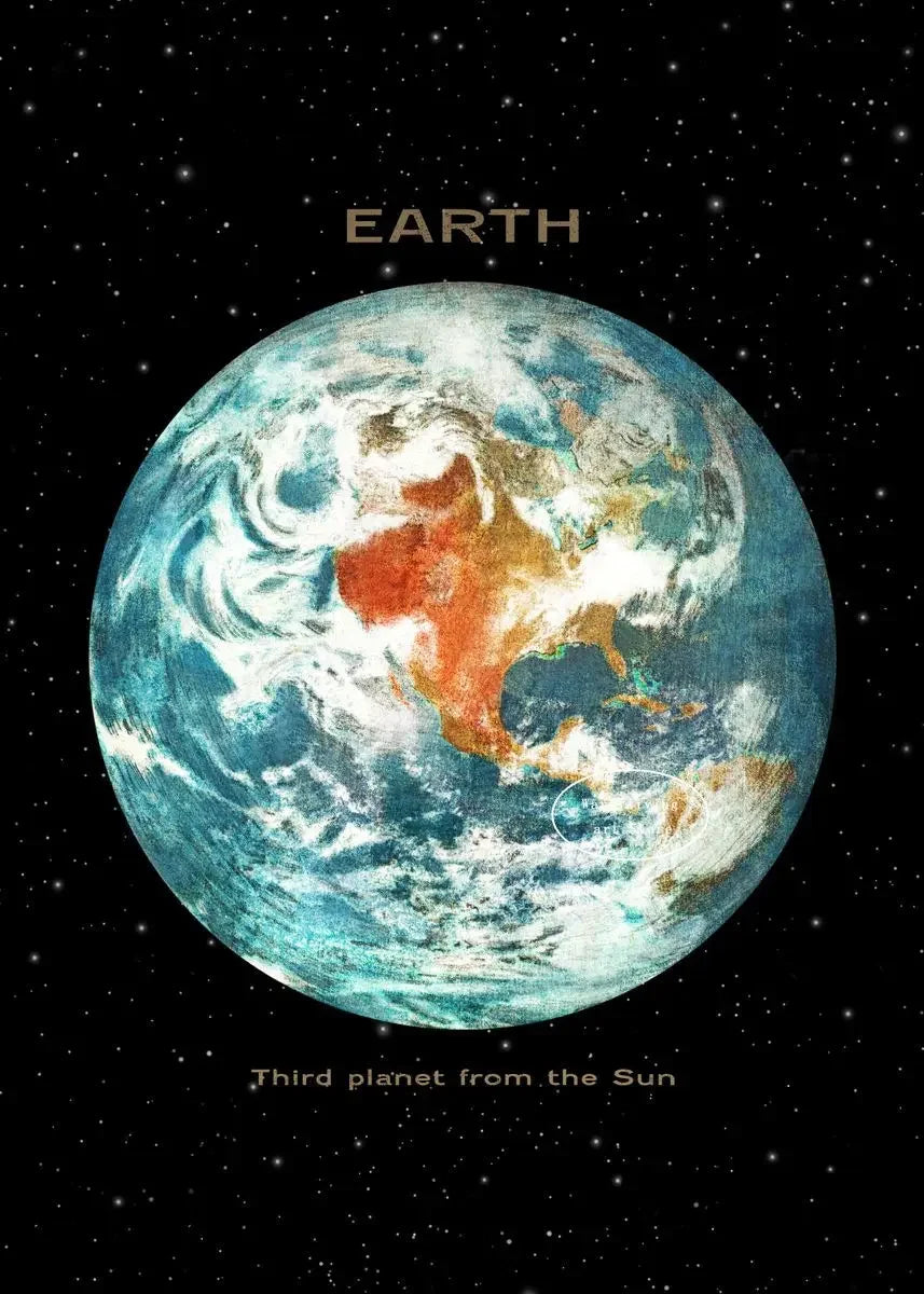 009 - Planetary Canvas Print Wall Art
