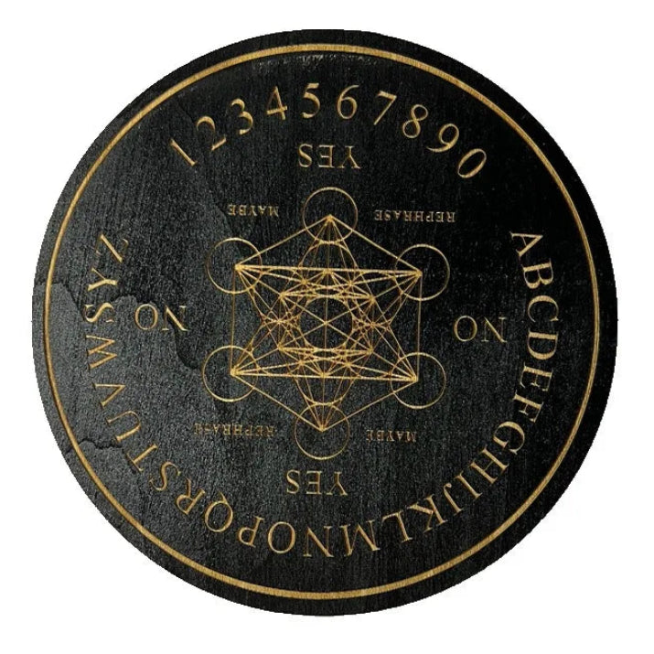 002 - Sacred Geometry Wooden Pendulum Board
