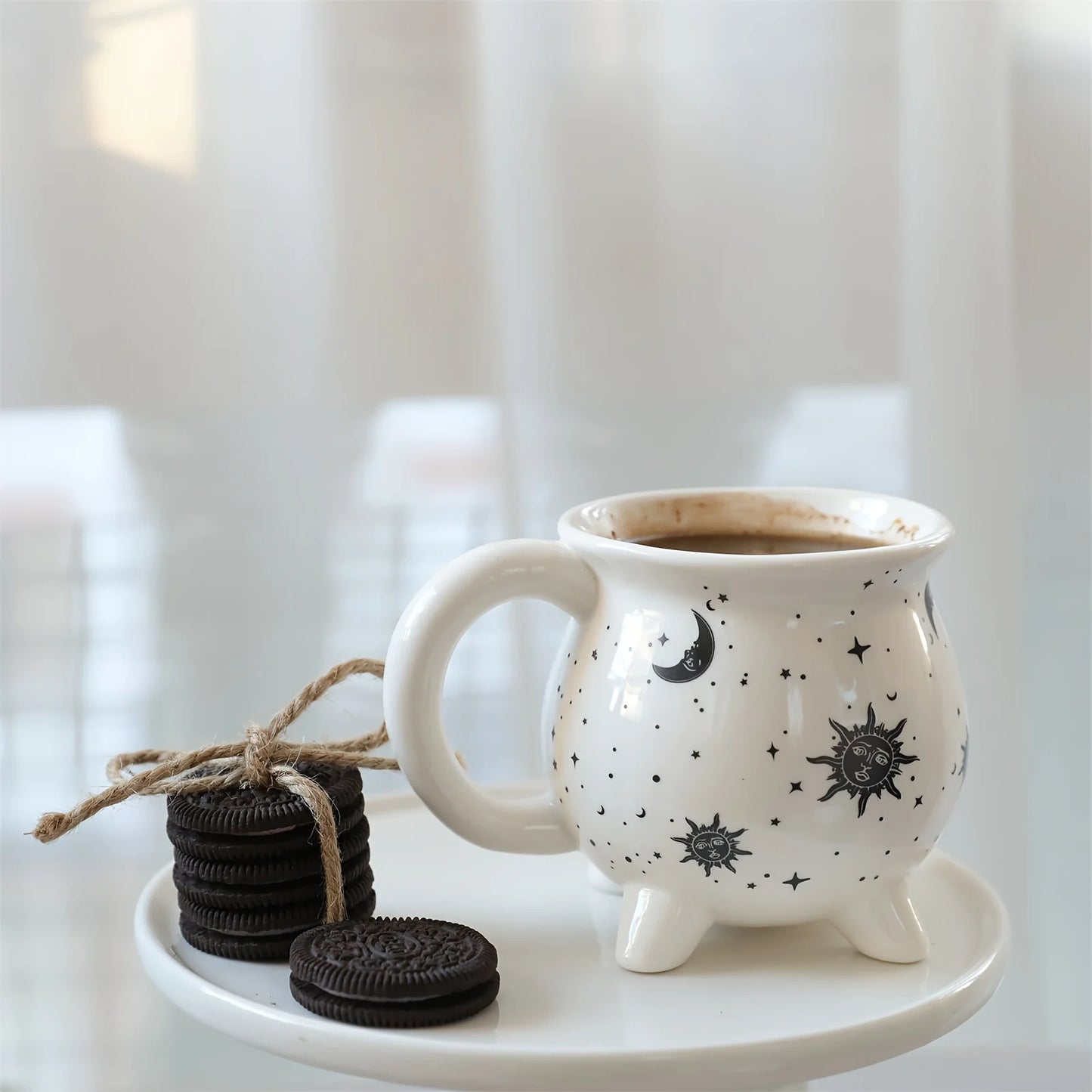 014 - Sun Moon Witchy Cauldron  Mug