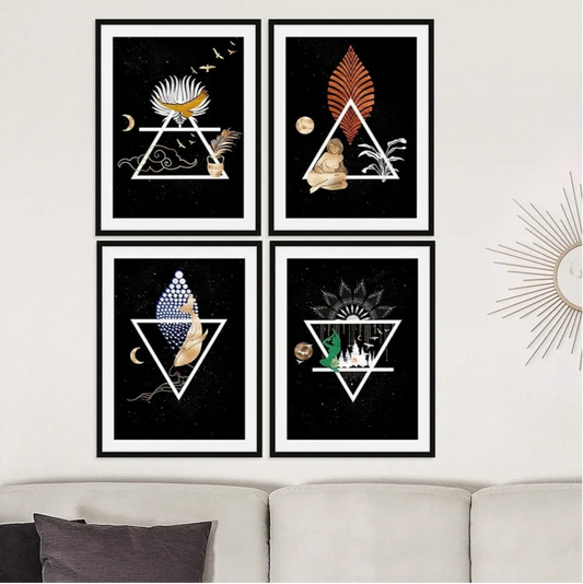 009 - Four Elements Canvas Print