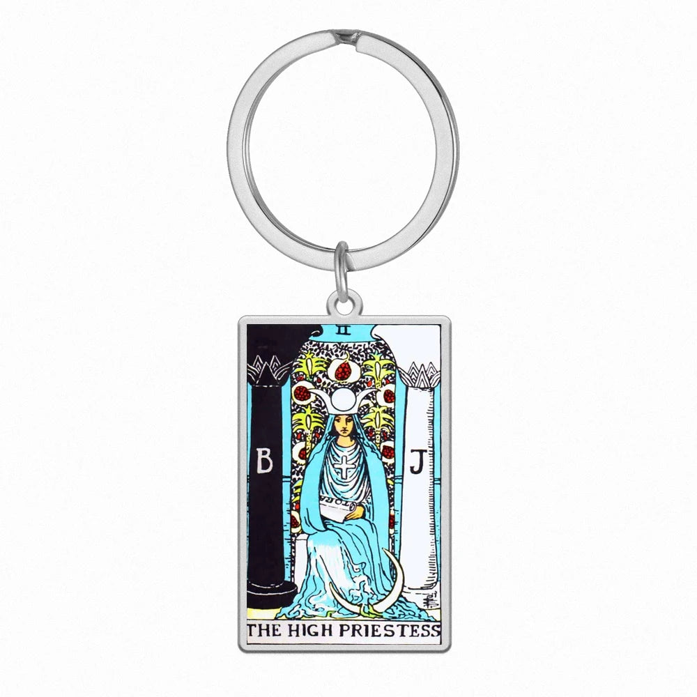 014 - Original Tarot Cards Major Arcana Keychain