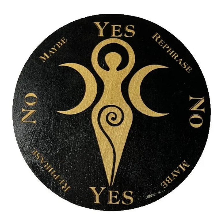 002 - Sacred Geometry Wooden Pendulum Board
