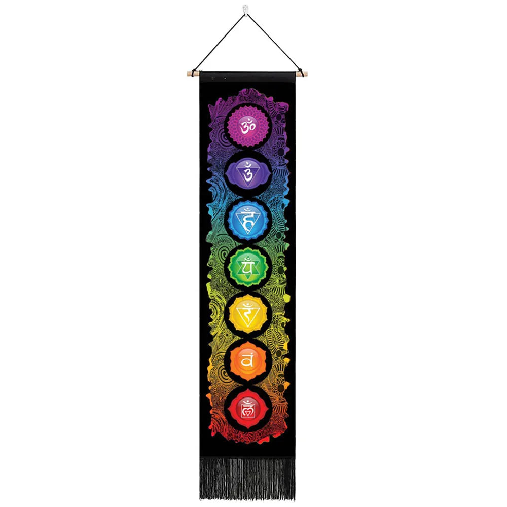 012 - Seven Chakra Tapestry Wall Hanging