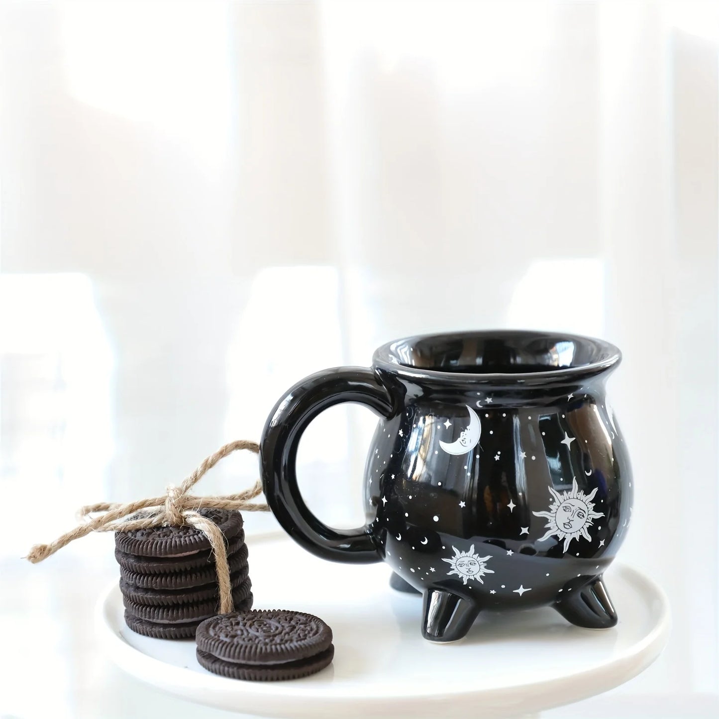 014 - Sun Moon Witchy Cauldron  Mug