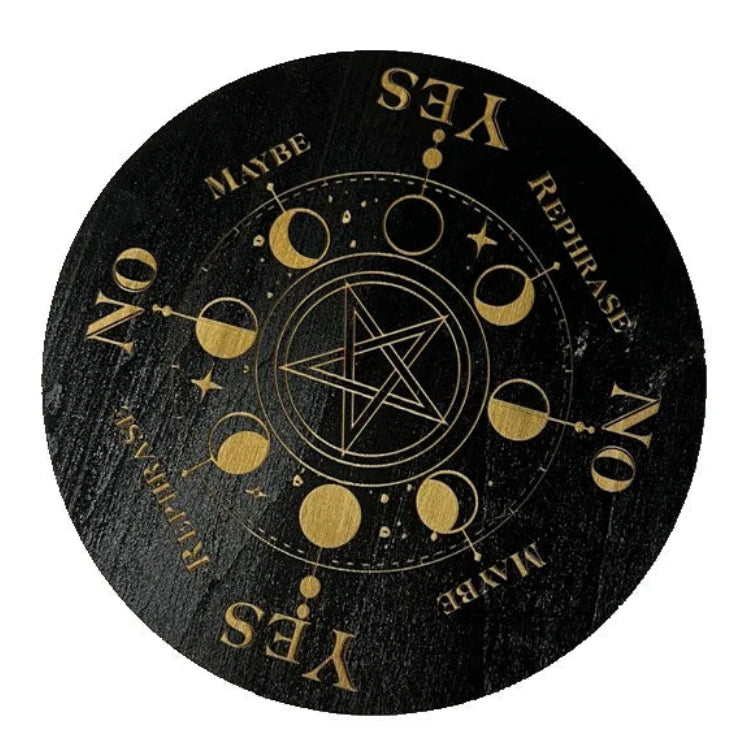 002 - Sacred Geometry Wooden Pendulum Board