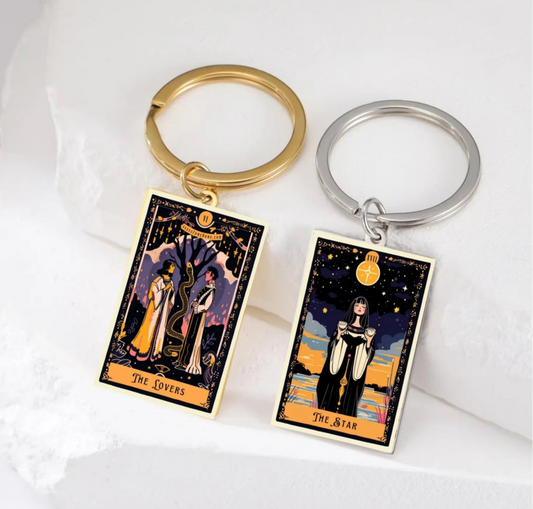 014 - Punk Tarot Cards Keychain
