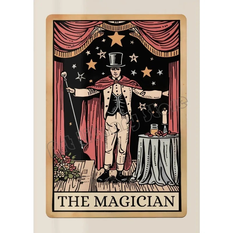 009 - The Audacity Tarot Canvas Print Wall Art