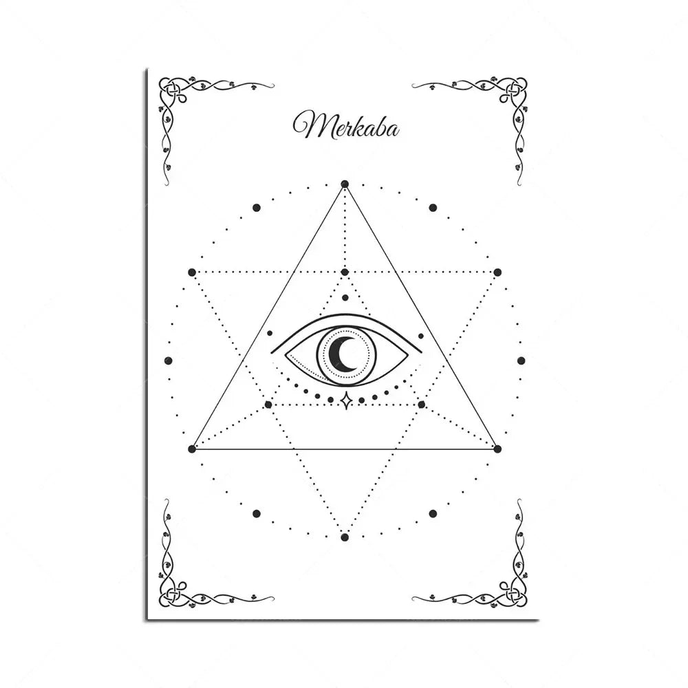009 - Sacred Geometry Canvas Prints