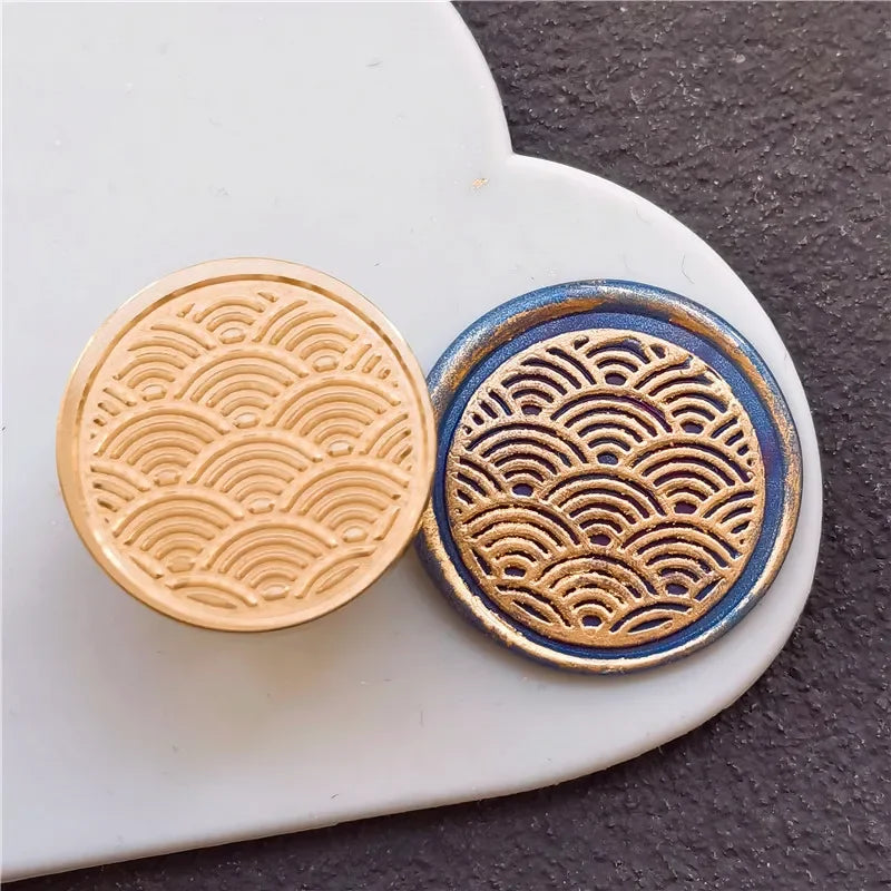 002 - Brass Wax Seal Head