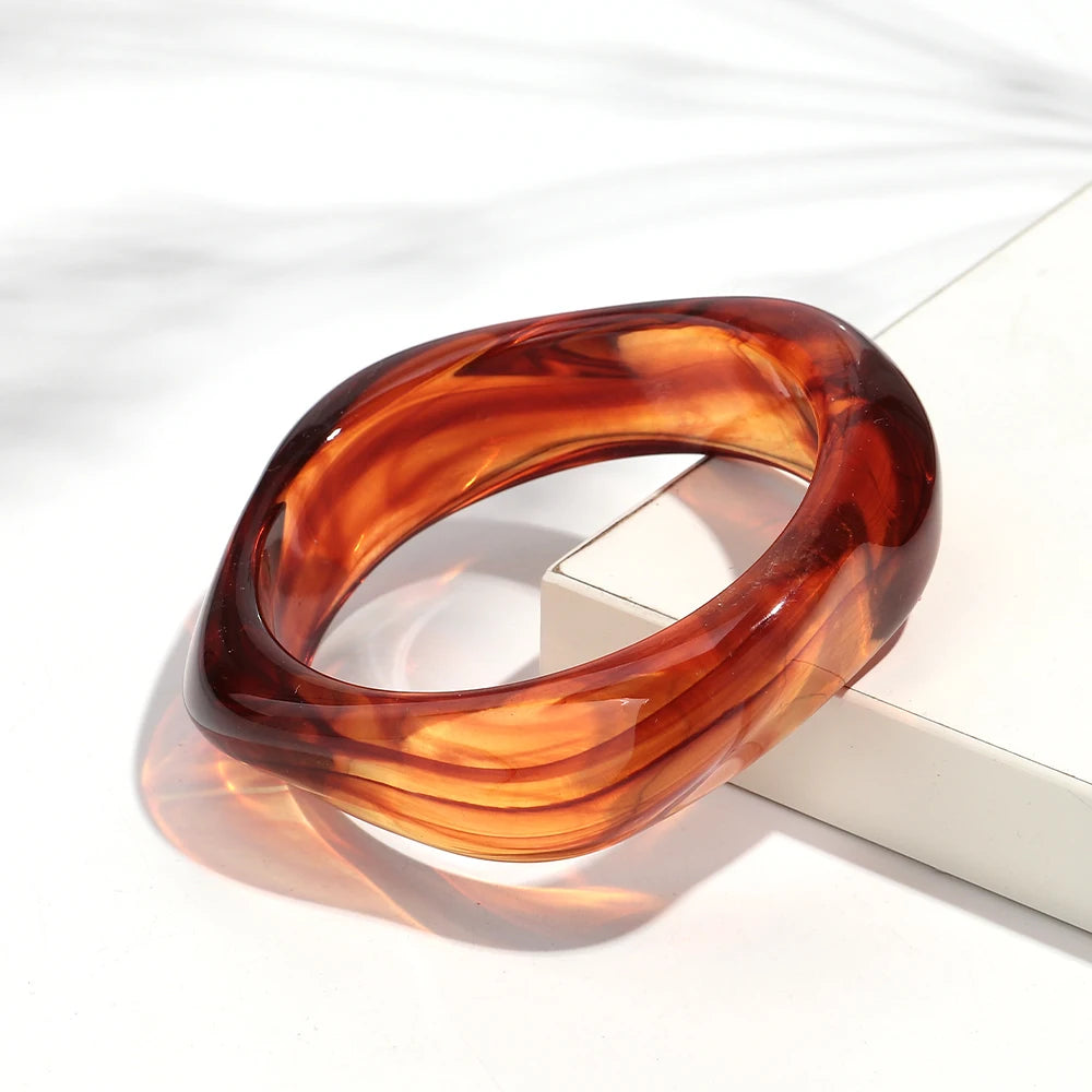 011 - Candy Coated Stackable Bangle Bracelet
