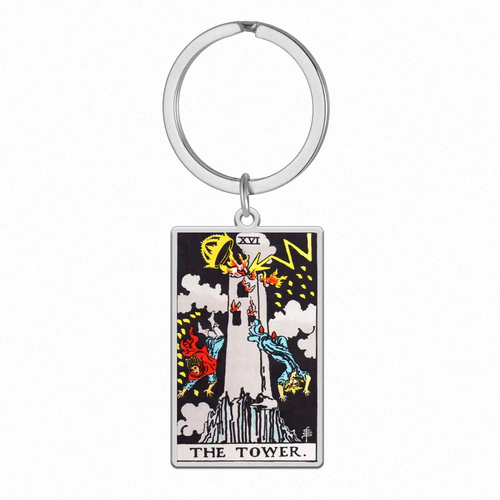 014 - Original Tarot Cards Major Arcana Keychain