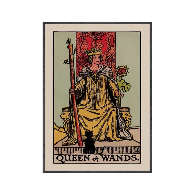 009 - Classic Tarot Canvas Print Wall Art
