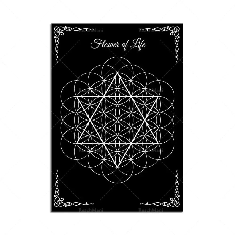 009 - Sacred Geometry Canvas Prints