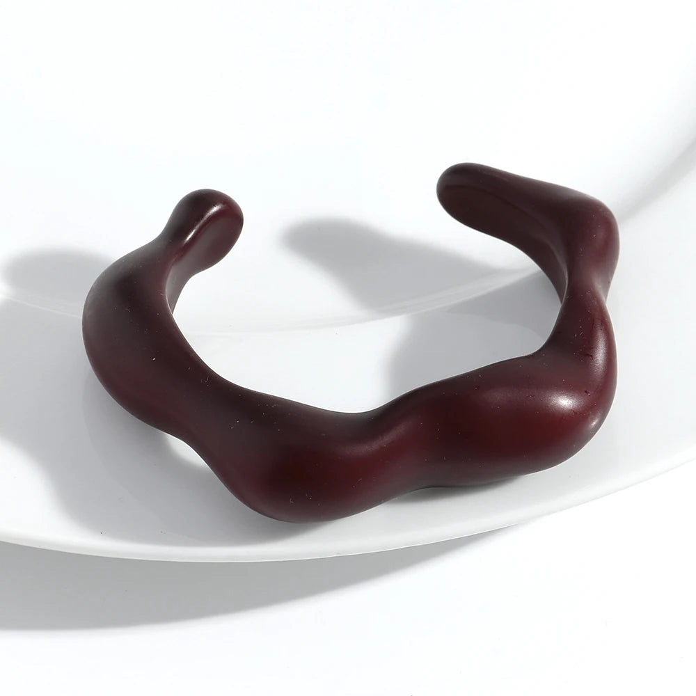 011 -  Sculptural Wrap Cuff Bangle Bracelet