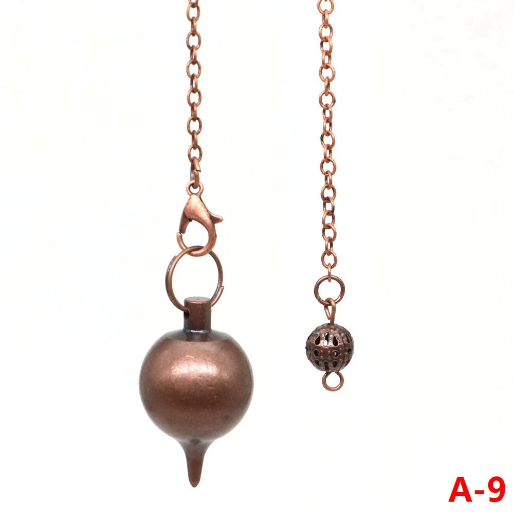 004 - Brass-Plated Copper Cone Pendulum