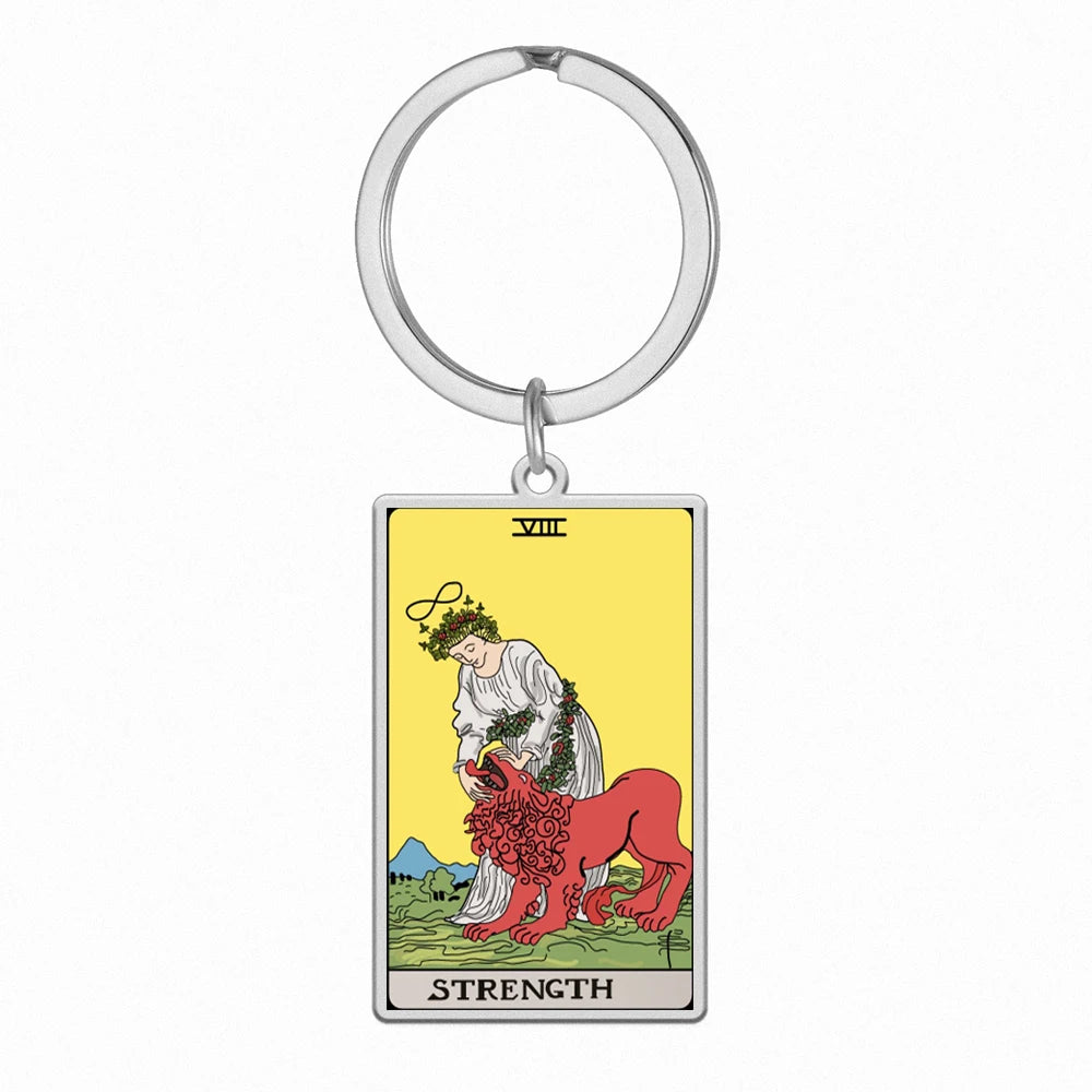 014 - Original Tarot Cards Major Arcana Keychain