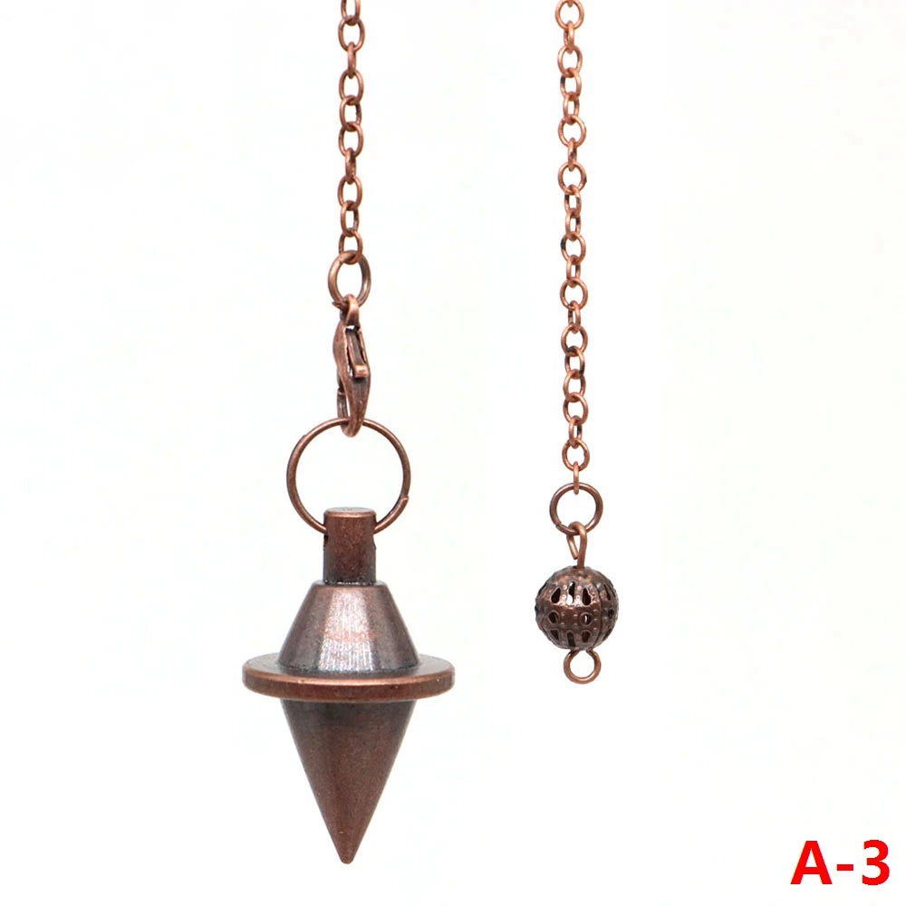 004 - Brass-Plated Copper Cone Pendulum