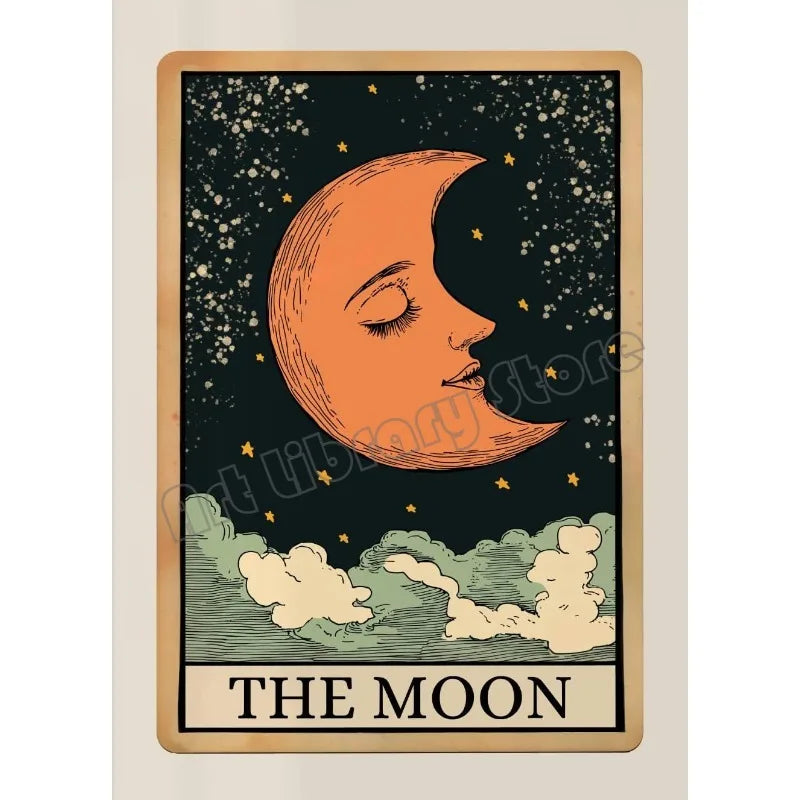 009 - The Audacity Tarot Canvas Print Wall Art