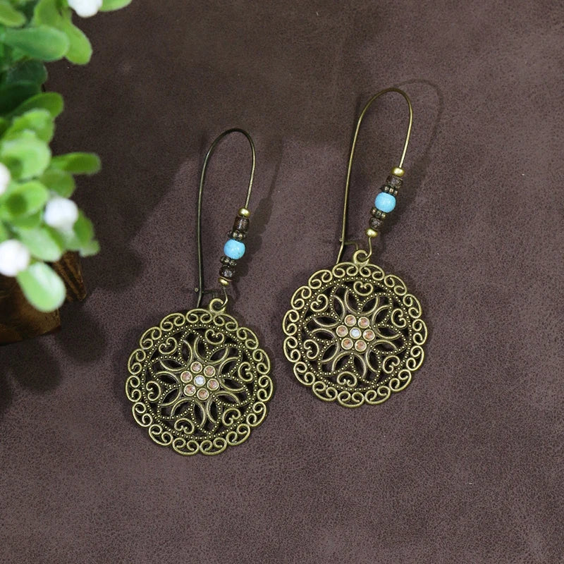 011 - Vintage Bohemian Drop Dangle Earrings