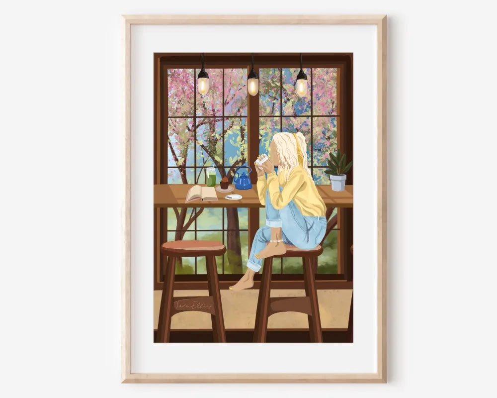 009 - Bohemian Moon Canvas Print Wall Art