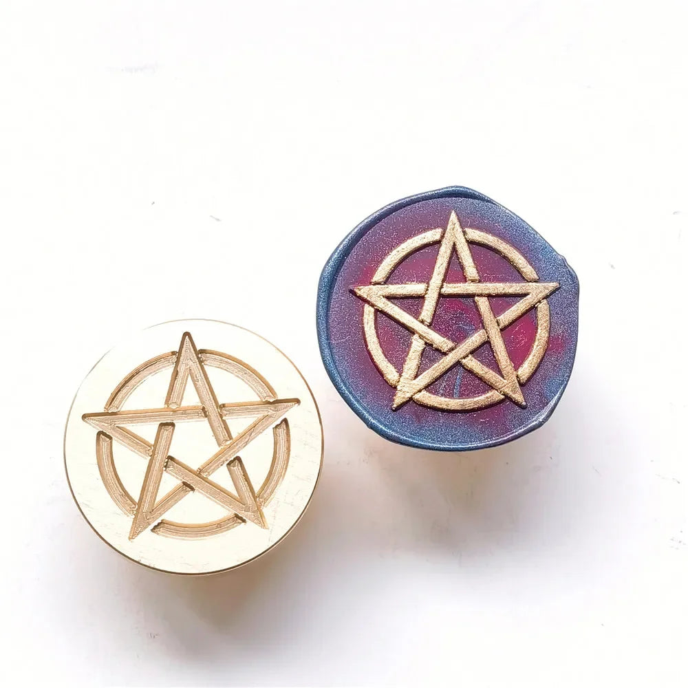002 - Brass Wax Seal Head