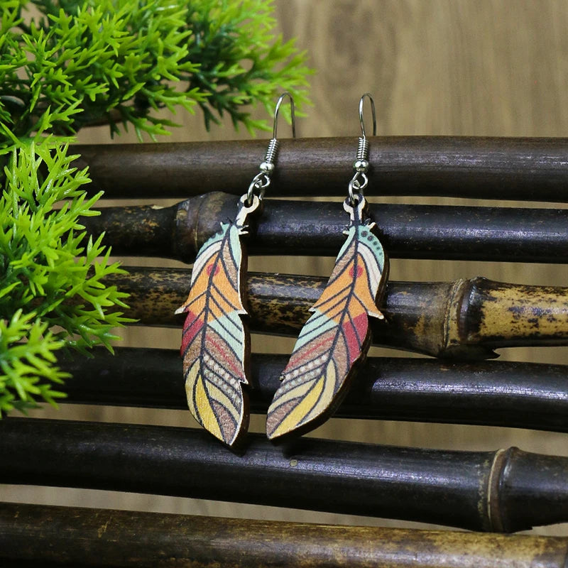 011 - Vintage Bohemian Drop Dangle Earrings