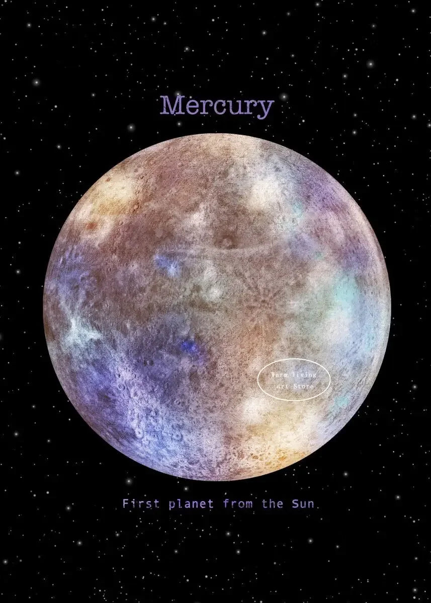 009 - Planetary Canvas Print Wall Art