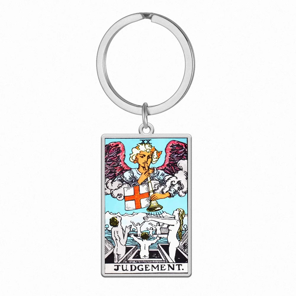 014 - Original Tarot Cards Major Arcana Keychain