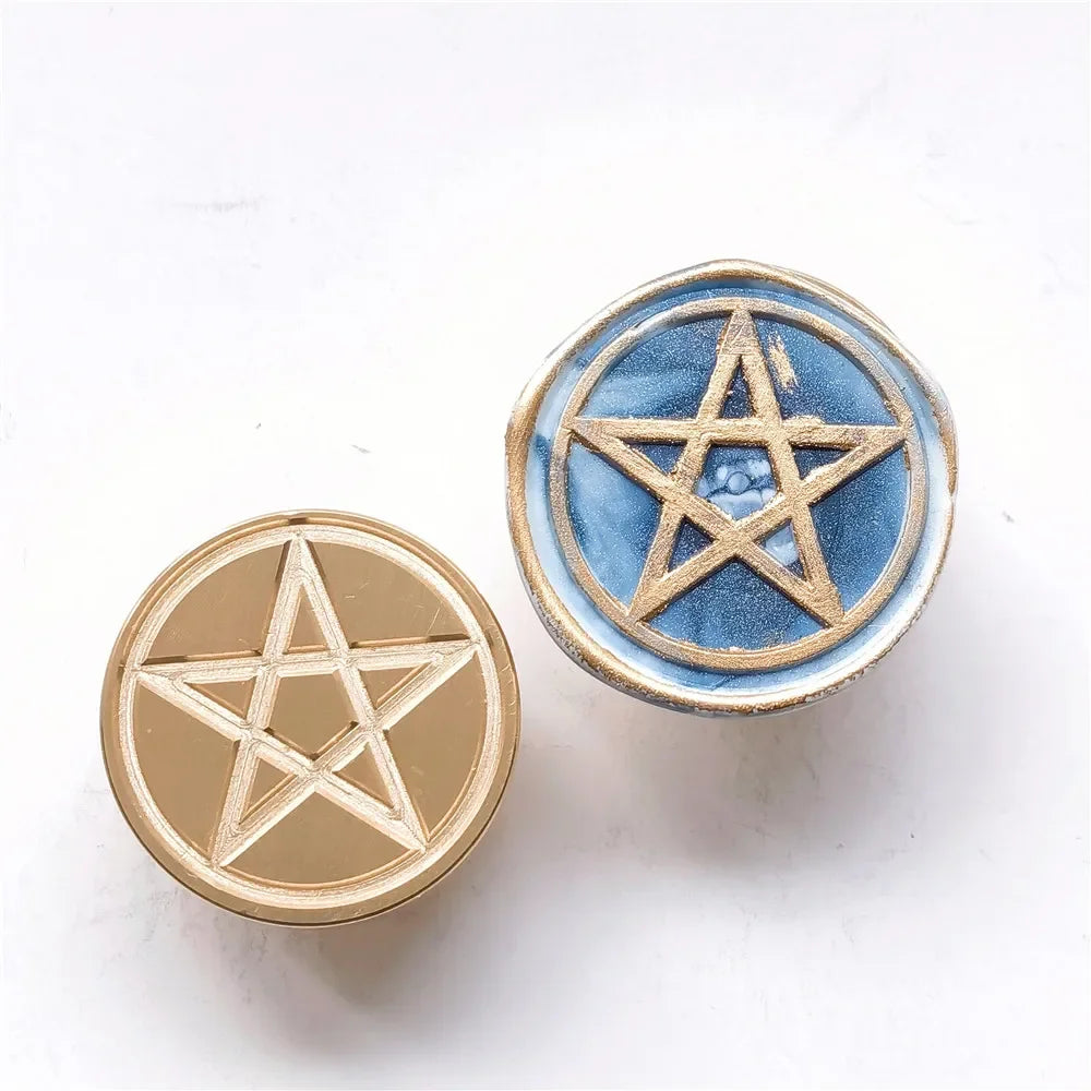 002 - Brass Wax Seal Head
