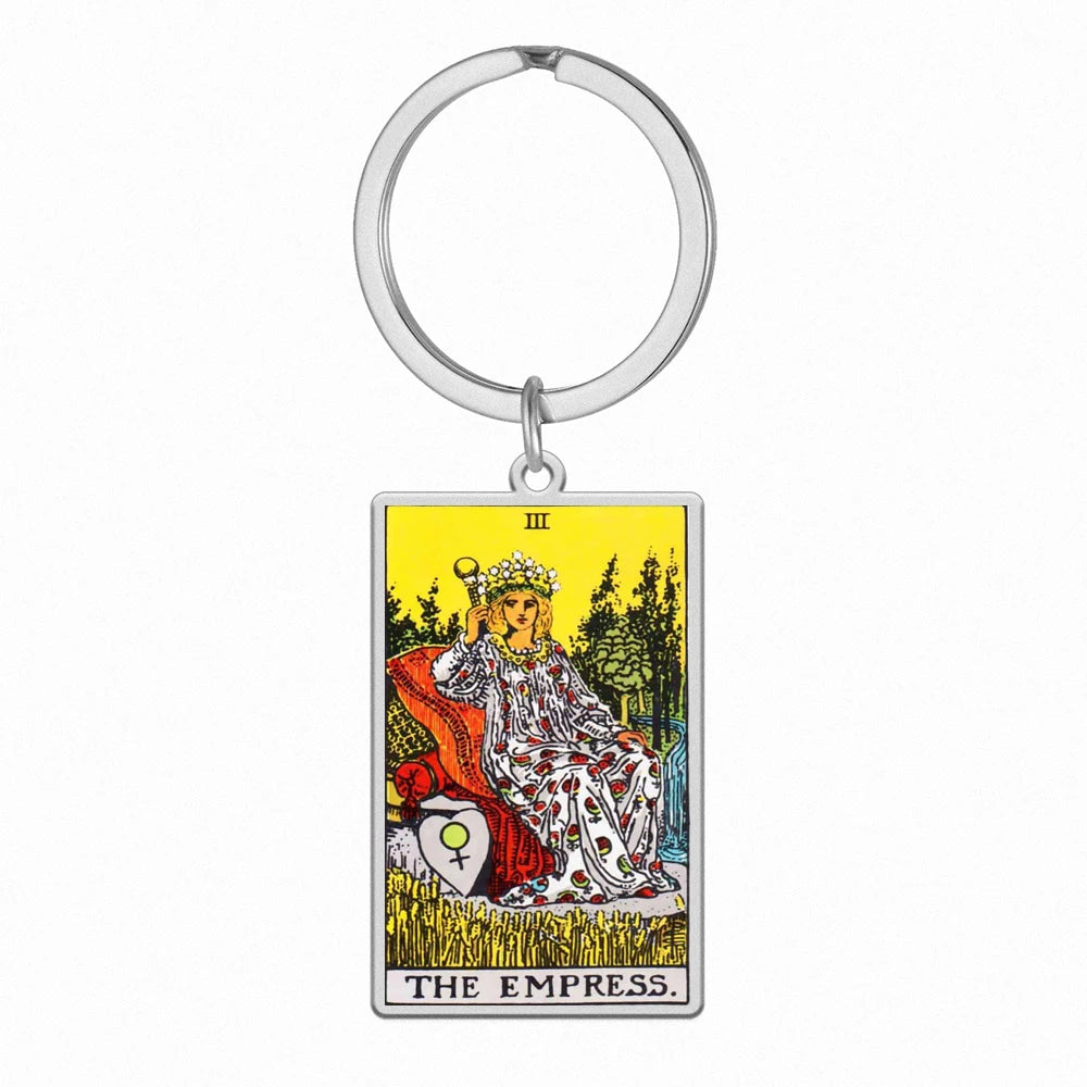 014 - Original Tarot Cards Major Arcana Keychain