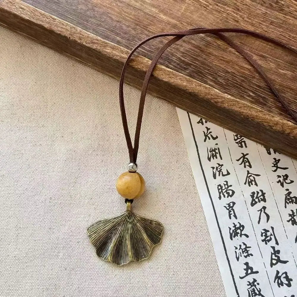 011 - Earthsong Vintage Boho Pendant Necklace