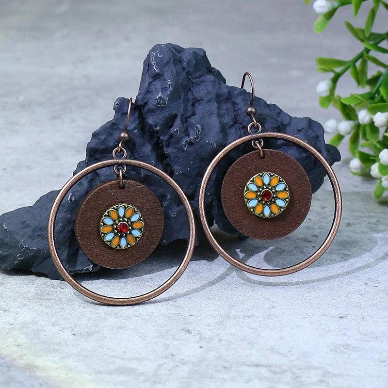 011 - Vintage Bohemian Drop Dangle Earrings