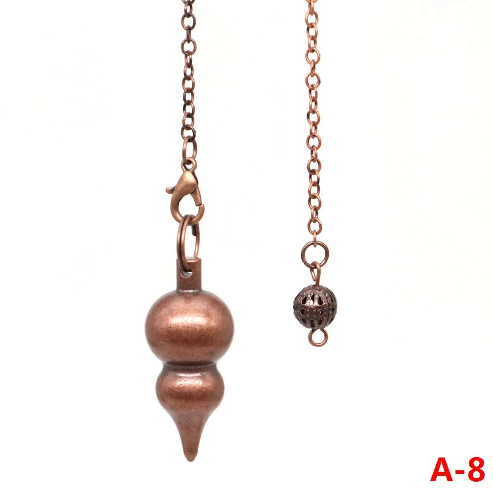 004 - Brass-Plated Copper Cone Pendulum