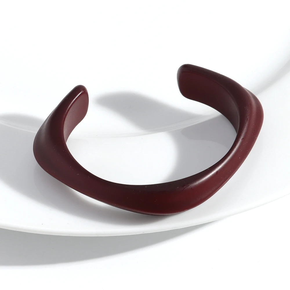 011 -  Sculptural Wrap Cuff Bangle Bracelet