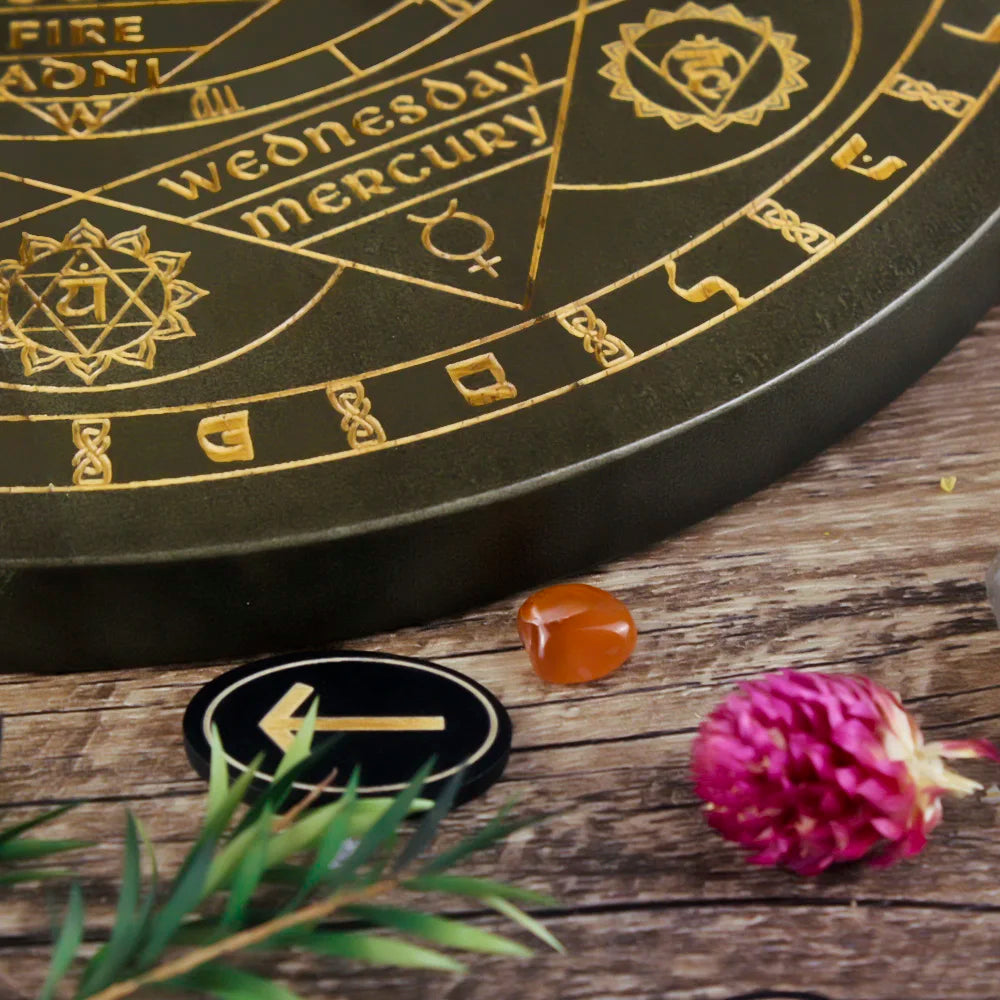 002 - Alchemical Pendulum Board for Divination