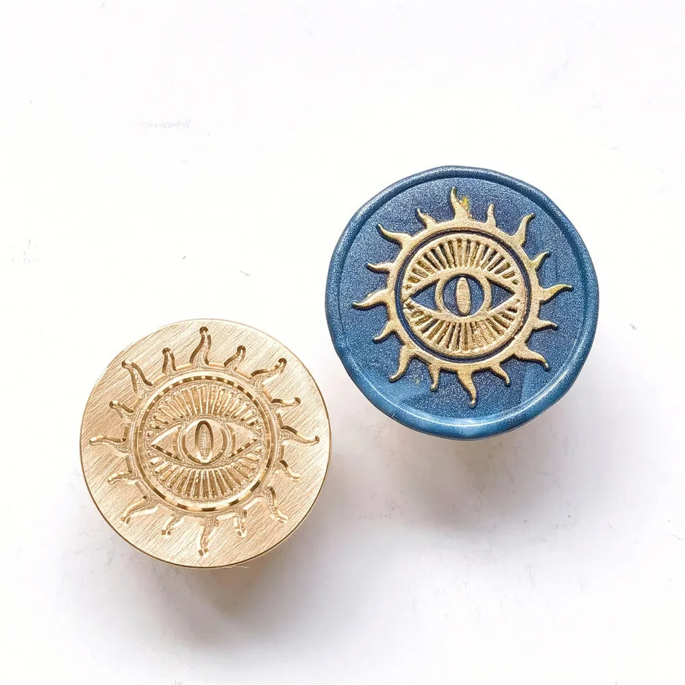 002 - Brass Wax Seal Head